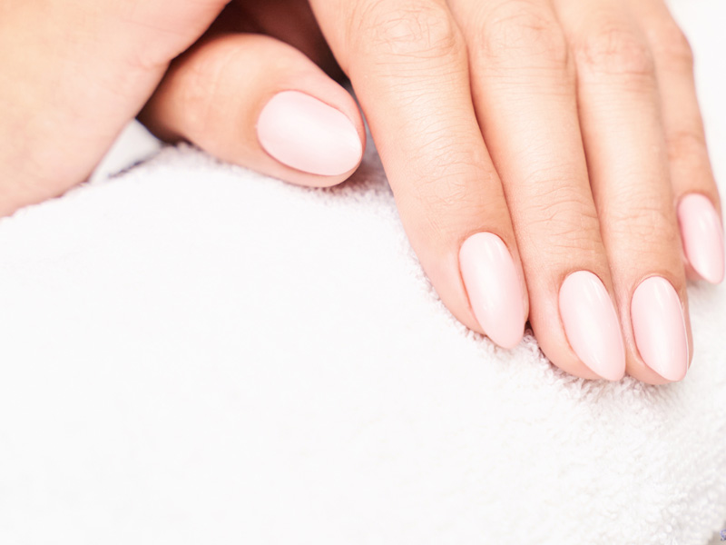 natural nails manicure | Professional salon manicure